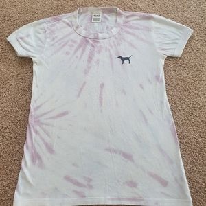 Victoria's Secret PINK shirt size XS purple pink and white.
